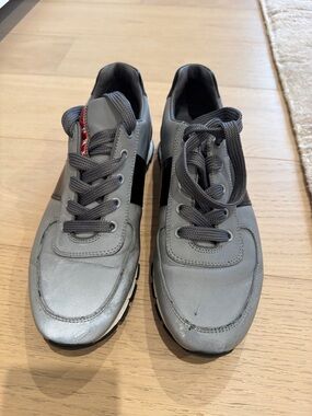 Prada Sport Leather color block men sneakers size 9